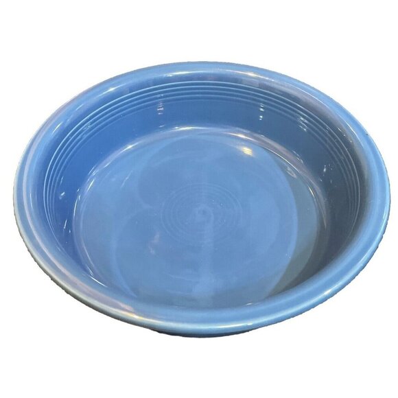Fiestaware 64 oz Large 10 5/8" Rimmed Serving‎ Bowl Lapis Blue HLC USA Fiesta - Picture 2 of 5